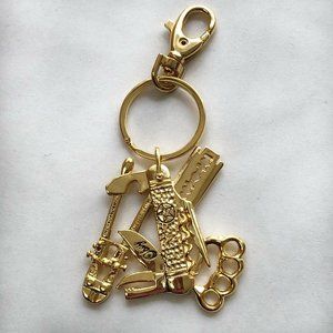 Obey Keychain "Urban Tools" Gold